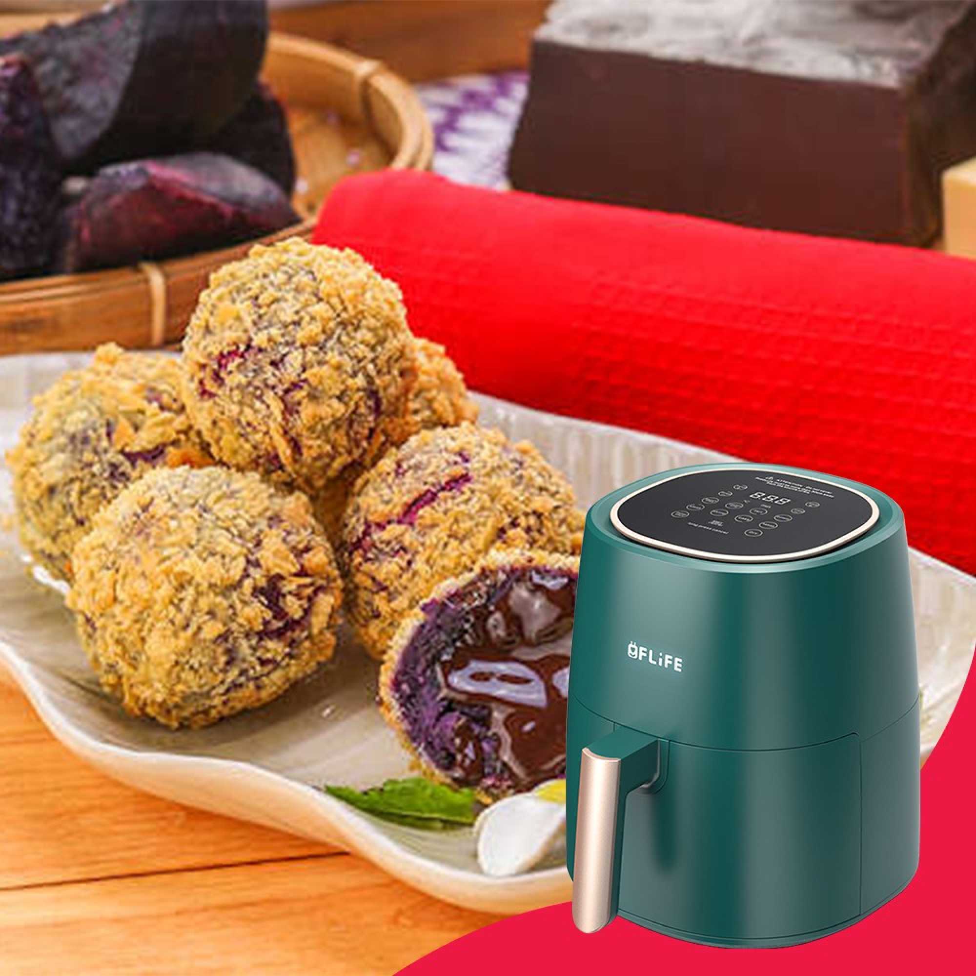 Bola Ubi Ungu Mozarella